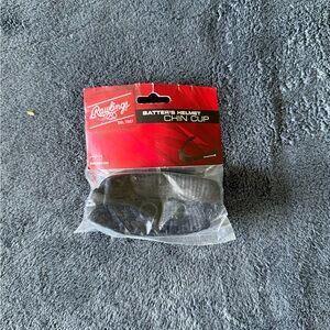 Rawlings Black Batter's Helmet Chin Cup